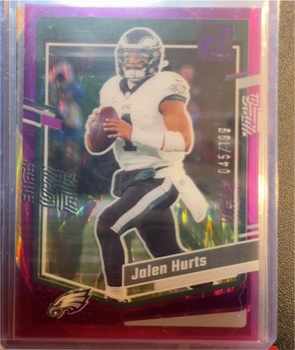 2023 Panini Donruss Optic #158 Jalen Hurts — front