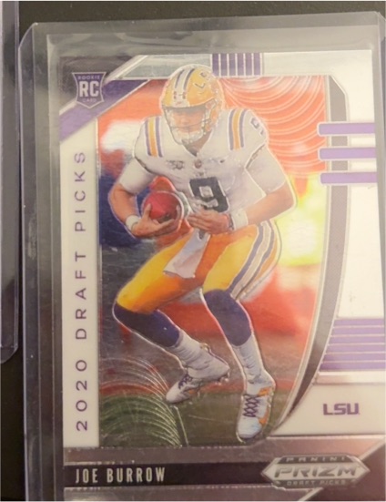 2020 Panini Prizm Draft Picks #105 Joe Burrow — front