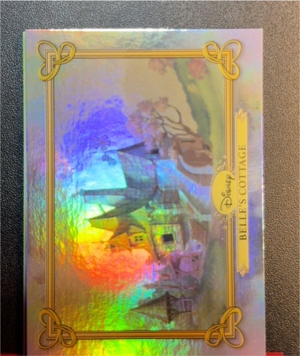 2025 Topps Disney Wonder Castles Cottages Casas Foil Insert #C-8 Belle's Cottage — front