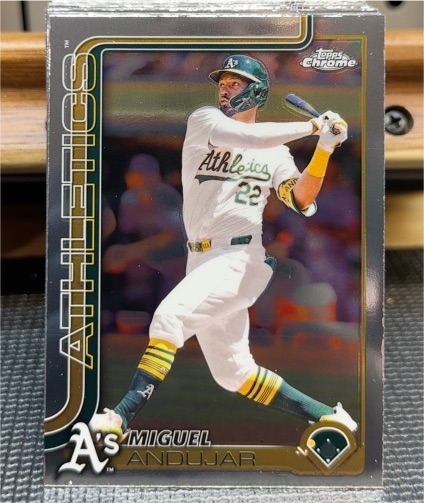 2025 Topps Chrome #45 Miguel Andujar — front