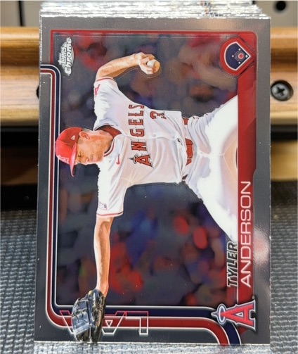 2025 Topps Chrome #227 Tyler Anderson — front