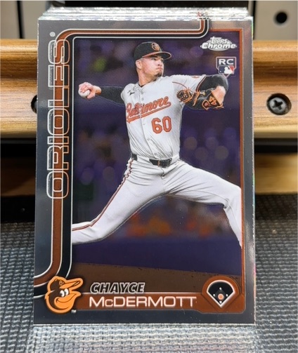 2025 Topps Chrome #266 Chayce McDermott — front