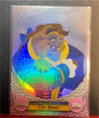 2025 Topps Disney Wonder Tapestries #T-12 The Beast — front