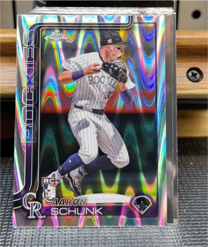 2025 Topps Chrome #238 Aaron Schunk — front