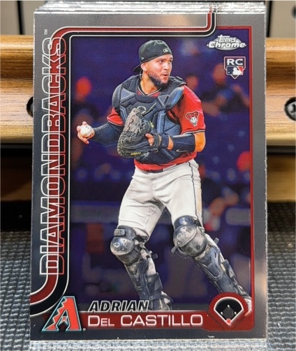 2025 Topps Chrome #240 Adrian Del Castillo RC — front