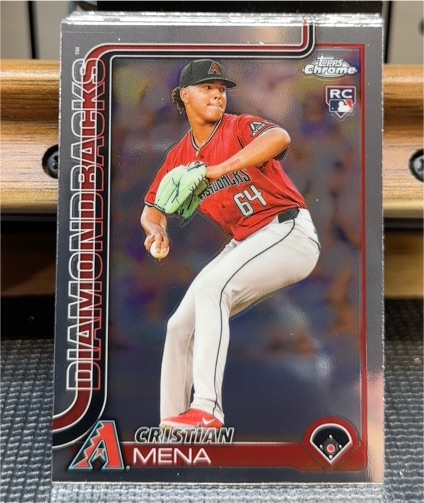 2025 Topps Chrome #102 Cristian Mena — front