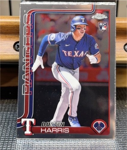 2025 Topps Chrome #131 Dustin Harris — front