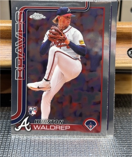 2025 Topps Chrome #90 Hurston Waldrep — front