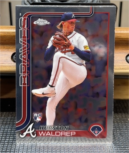 2025 Topps Chrome #90 Hurston Waldrep — front