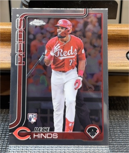 2025 Topps Chrome #253 Rece Hinds — front