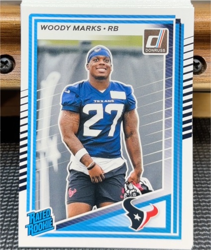 2025 Donruss #377 Woody Marks — front