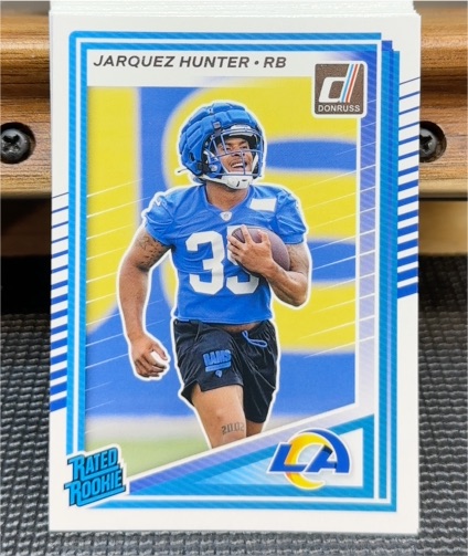 2025 Donruss #352 Jarquez Hunter — front