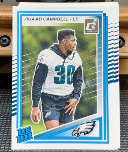 2025 Donruss #343 Jihaad Campbell — front