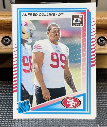 2025 Panini Donruss #355 Alfred Collins Rated Rookie — front