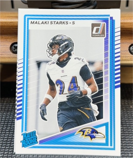 2025 Panini Donruss #346 Malaki Starks — front