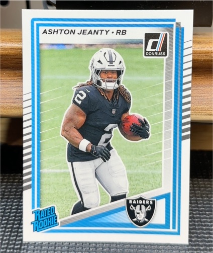 2025 Panini Donruss #305 Ashton Jeanty Rated Rookie — front
