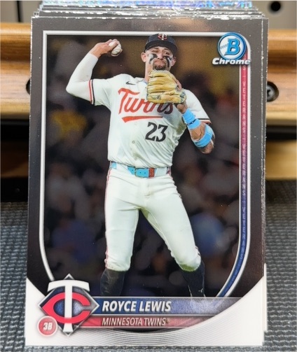 2025 Bowman Chrome #97 Royce Lewis — front