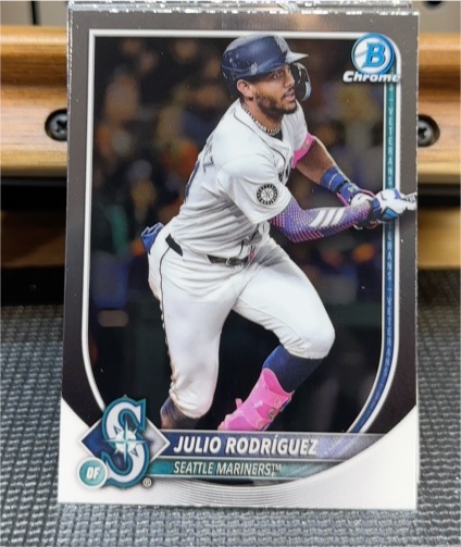 2025 Bowman Chrome #66 Julio Rodriguez — front