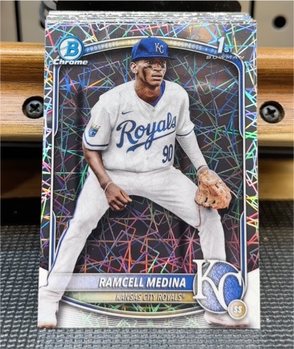 2025 Bowman Chrome #BCP-187 Ramcell Medina — front
