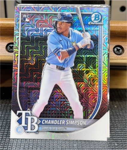 2025 Bowman Chrome #18 Chandler Simpson — front