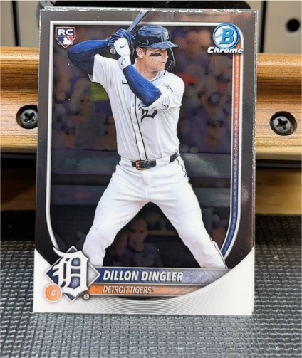 2025 Bowman Chrome #41 Dillon Dingler — front
