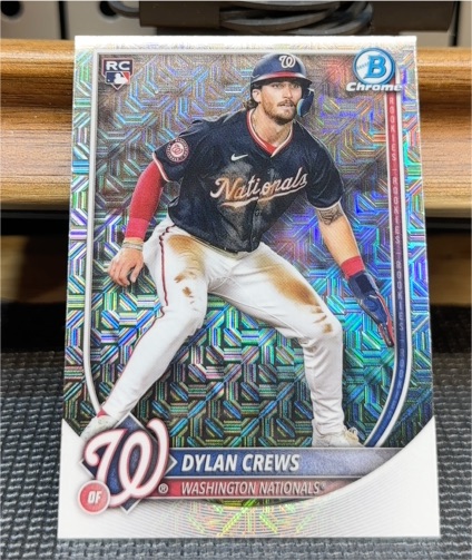 2025 Bowman Chrome #3 Dylan Crews — front
