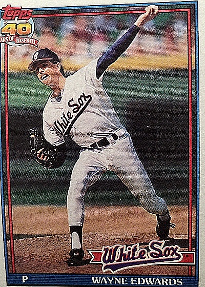 1991 Topps #751 Wayne Edwards — front