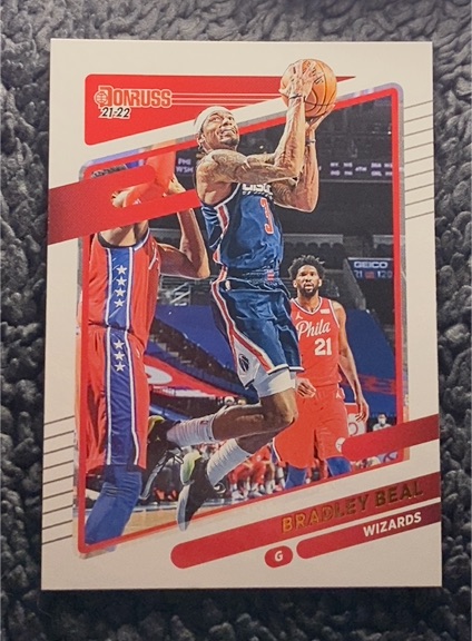 2021-22 Panini Donruss #81 Bradley Beal — front