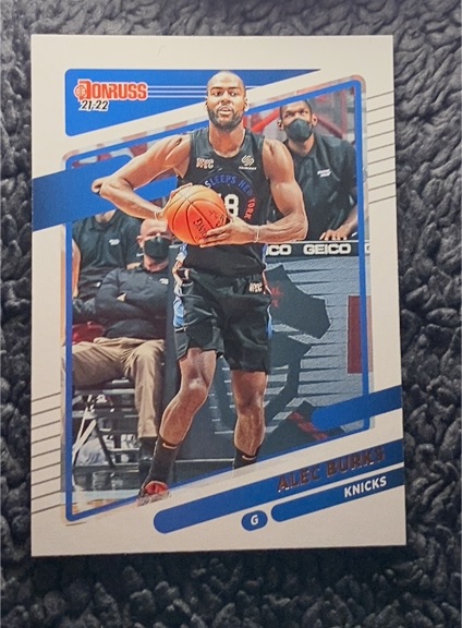 2021-22 Donruss #92 Alec Burks — front