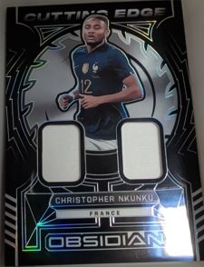2022-23 Panini Obsidian Cutting Edge #CE-CNK Christopher Nkunku — front