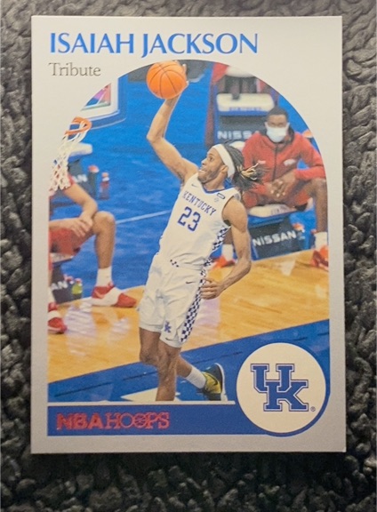 2021 Panini Chronicles Draft Picks Hoops Tribute #67 Isaiah Jackson — front