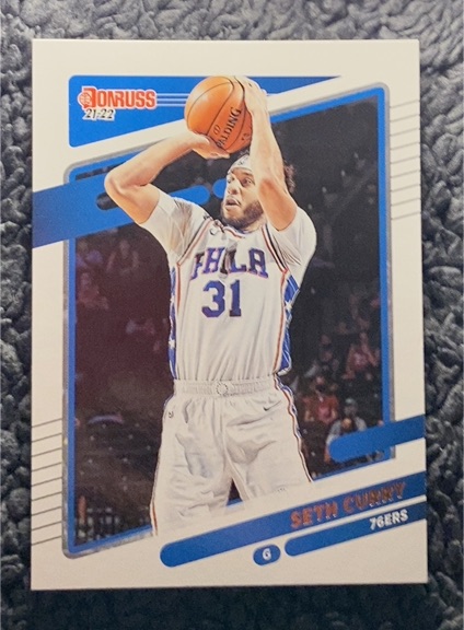 2021-22 Donruss #80 Seth Curry — front