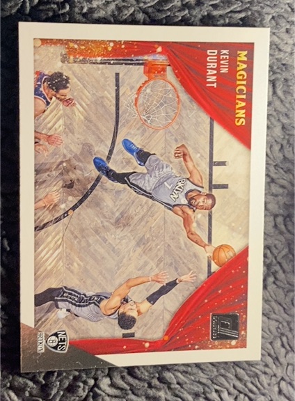 2021-22 Panini Donruss Magicians #7 Kevin Durant — front