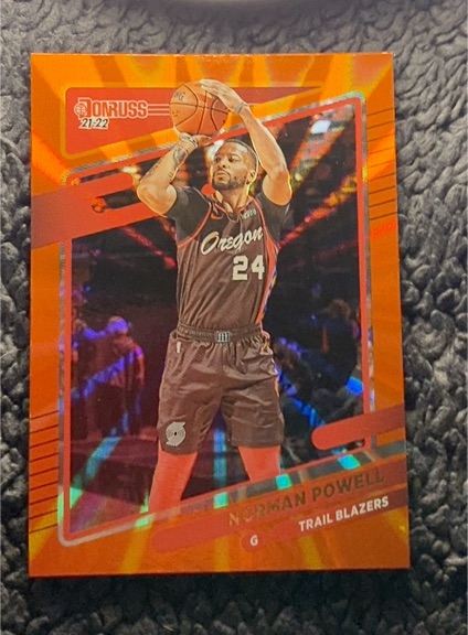 2021-22 Donruss #102 Norman Powell — front