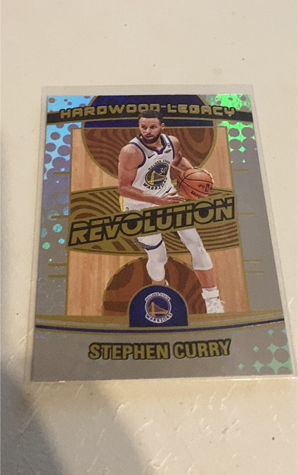 2024-25 Panini Revolution #3 Stephen Curry Hardwood Legacy — front