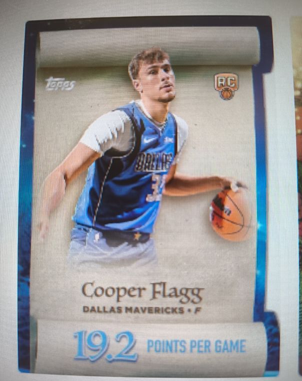 2025-26 Topps Holiday #ML-1 Cooper Flagg — front