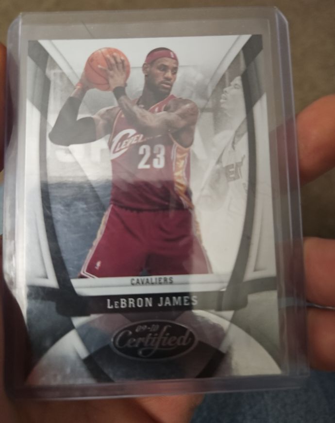 2009-10 Panini Certified #107 LeBron James — front