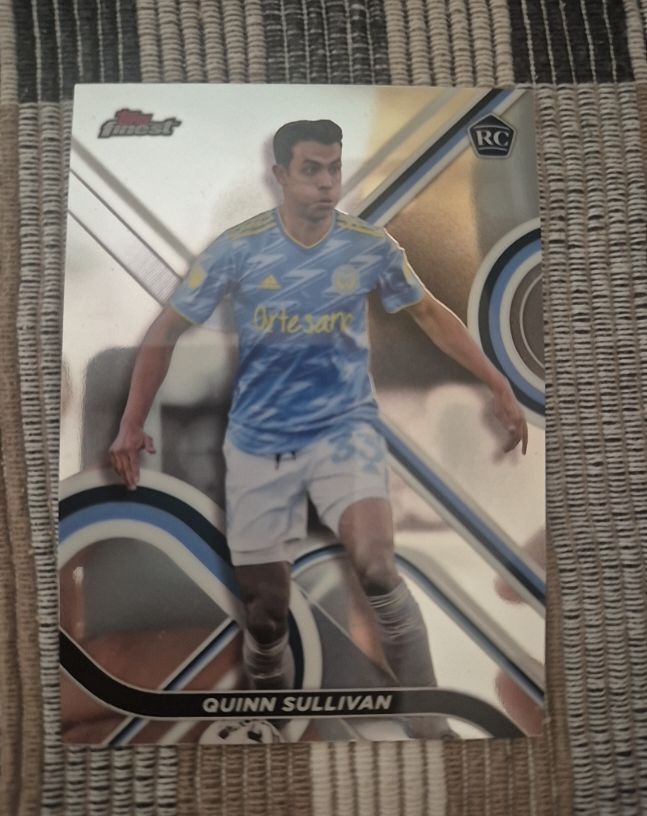 2022 Topps Finest MLS #59 Quinn Sullivan — front