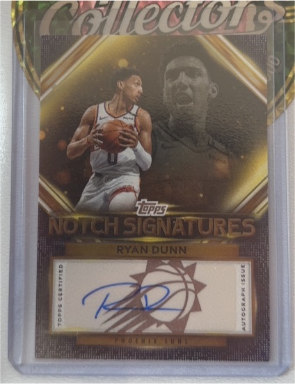 2025-26 Topps Notch Signatures #TNS-RD Ryan Dunn — front