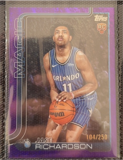 2025-26 Topps #225 Jase Richardson — front