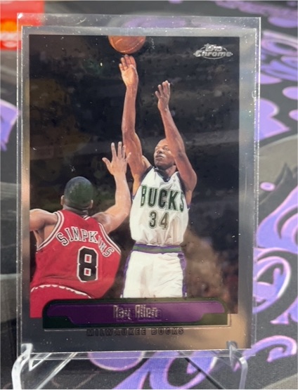 1999-00 Topps Chrome #218 Ray Allen — front