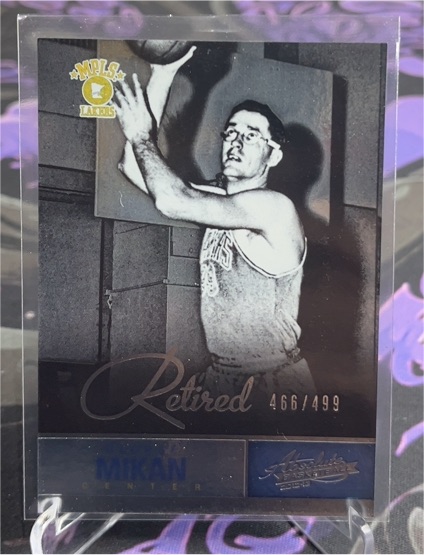 2012-13 Panini Absolute Basketball Retired #466 George Mikan — front