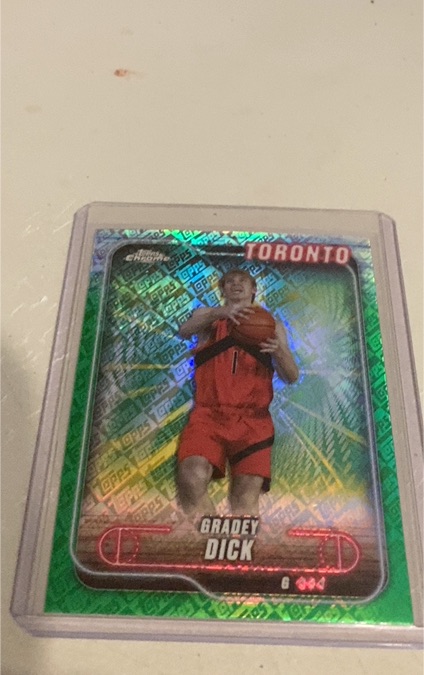 2024-25 Topps Chrome #92 Gradey Dick — front