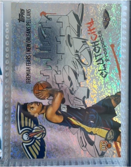 2025-26 Topps #1 Jeremiah Fears — front