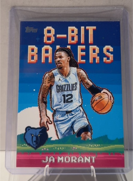 2025-26 Topps #8B-12 Ja Morant 8-Bit Ballers — front