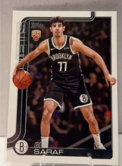 2025-26 Topps #226 Ben Saraf — front