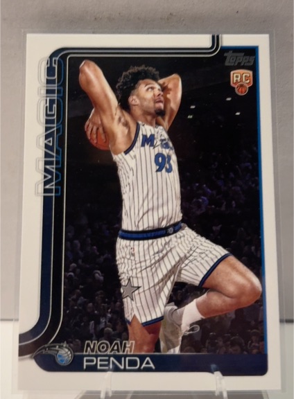 2025-26 Topps #232 Noah Penda — front