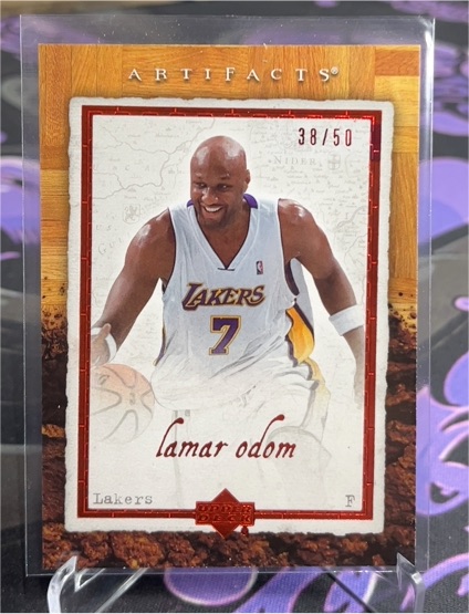 2007-08 Upper Deck Artifacts #38 Lamar Odom — front