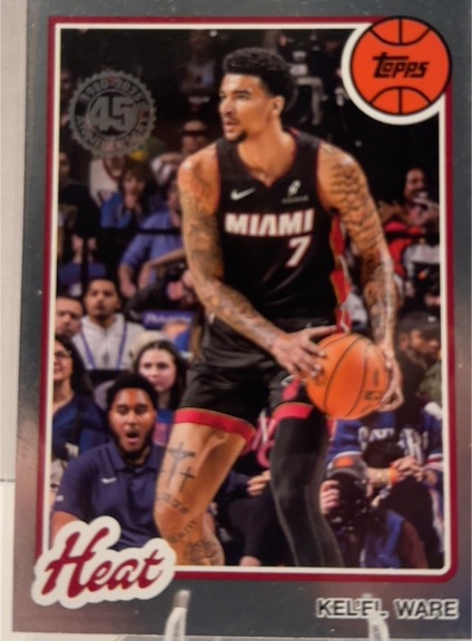 2025-26 Topps #80BK-27 Kel'el Ware — front