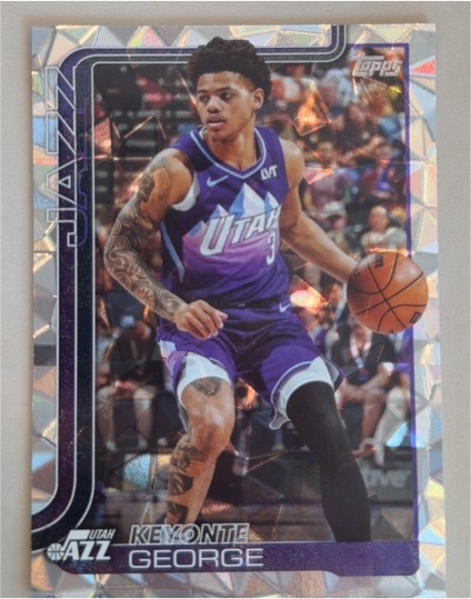 2025-26 Topps #131 Keyonte George — front